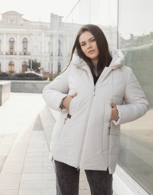 Зимняя куртка М-1037 жасмин