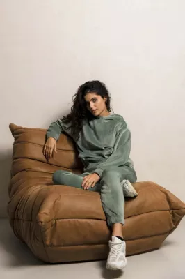 Велюровий костюм 2116.5518 зелений