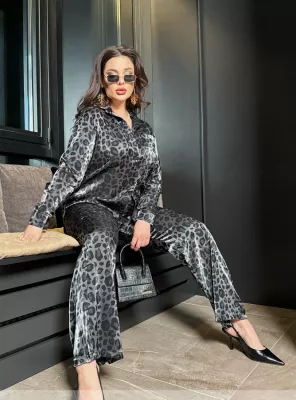 Стильний костюм 466 чорний