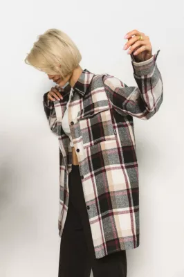 Сорочка 2045.5339 червоний з чорним