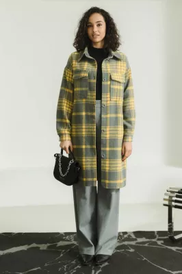 Пальто-рубашка 2142.5643 желтый