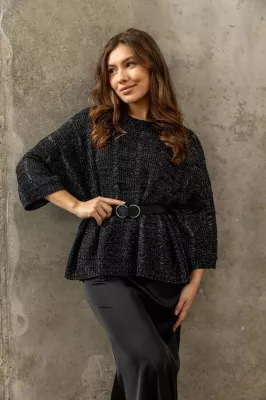 Джемпер S998.5667 чорний