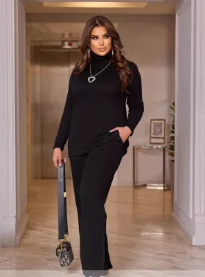 Прогулянковий костюм 454 чорний