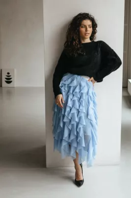 Спідниця 2031.5297 блакитна