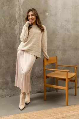 Джемпер R802.5656 молочний