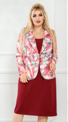 Женский костюм батал 1227