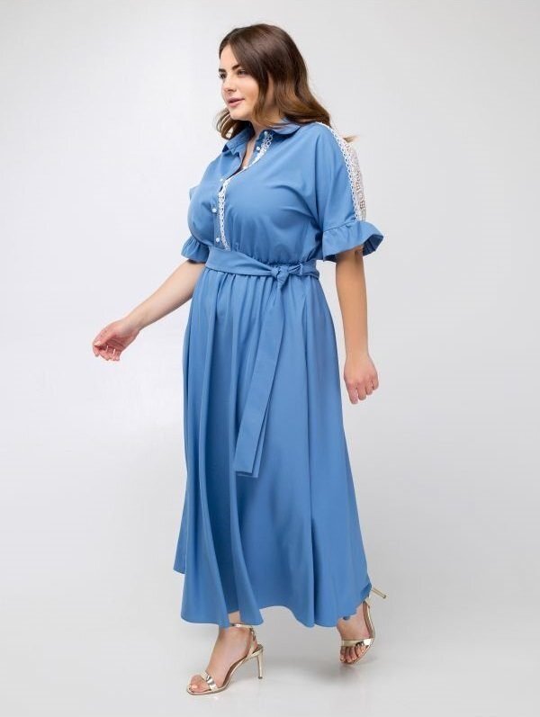 Платье "Луиза" (голубой)