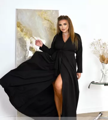 Сукня 8657 чорна