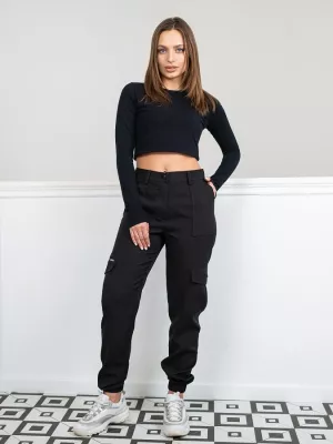 Брюки-карго "Астер" (черный)