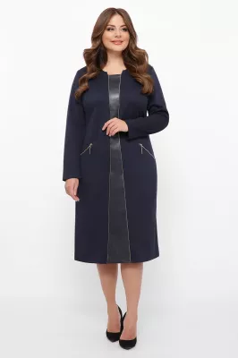 Сукня Дрю темно-синя