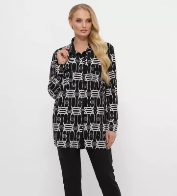 Рубашка Инит черная