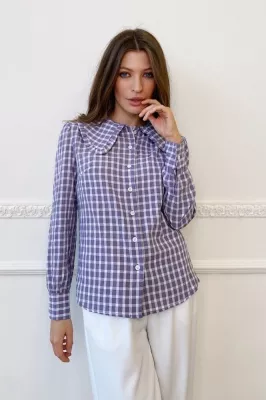 Сорочка 21265 бузковий