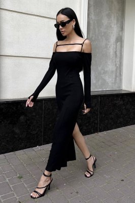 Платье Санса черный
