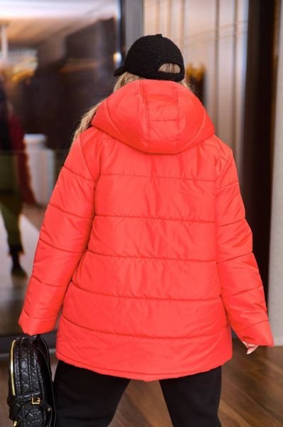Зимова куртка Енес червона