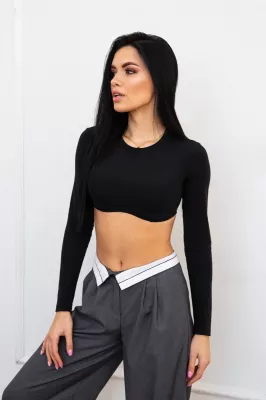 Лонгслів укорочений 8795