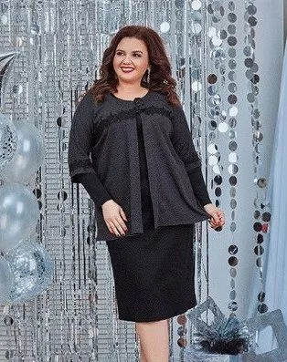 Костюм-двойка батал 1429