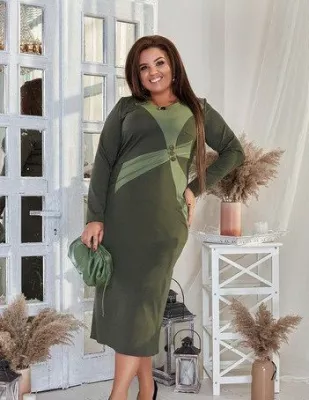 Платье батал 1471