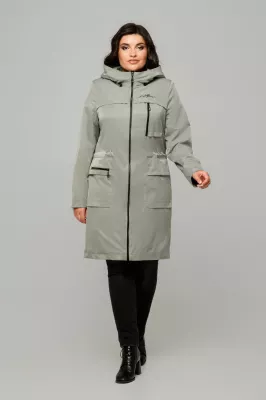 Плащ Венеція 3 оливка